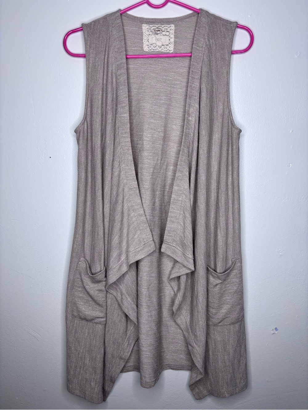 Cupio Long Vest